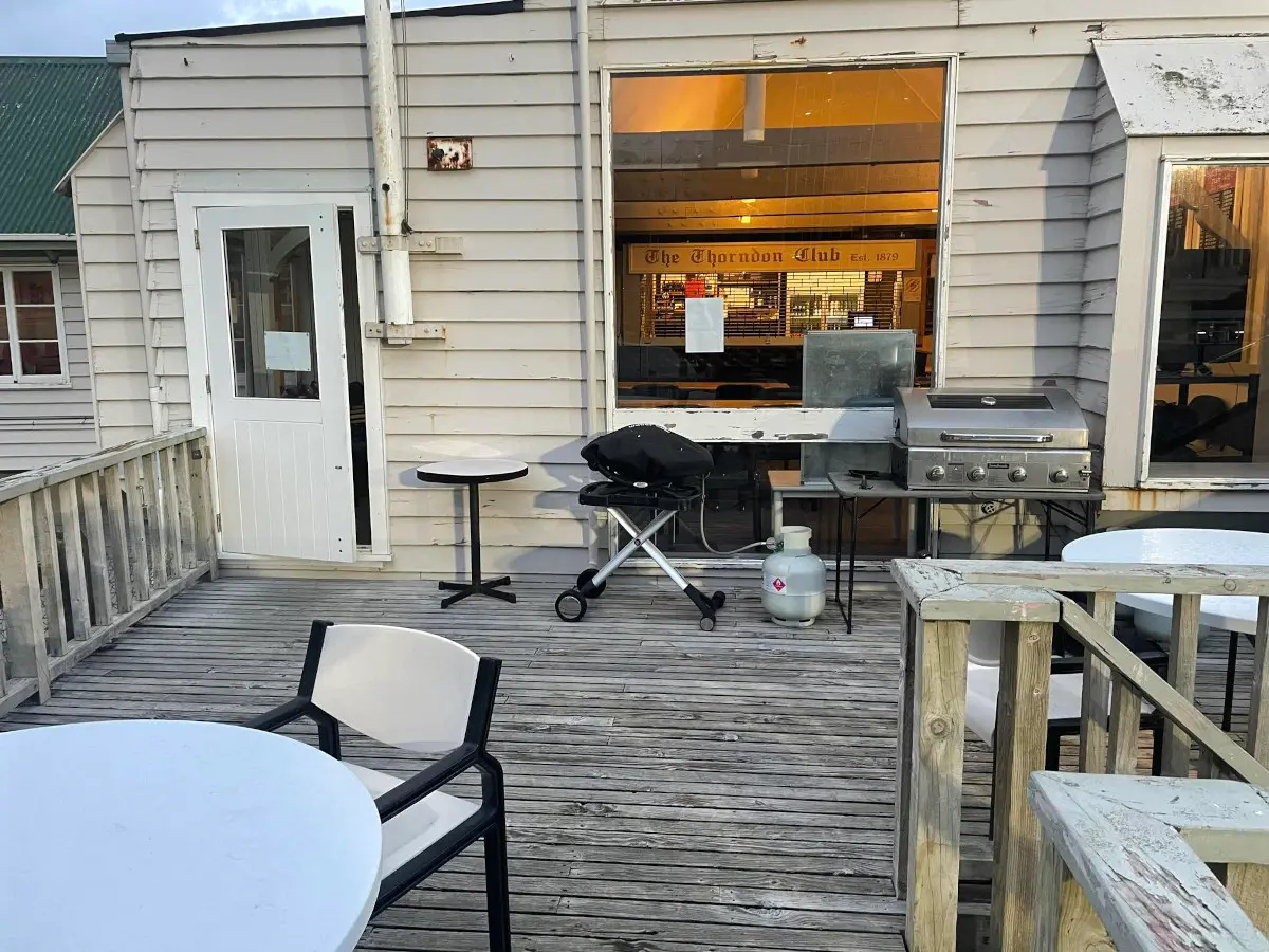 Outside areas